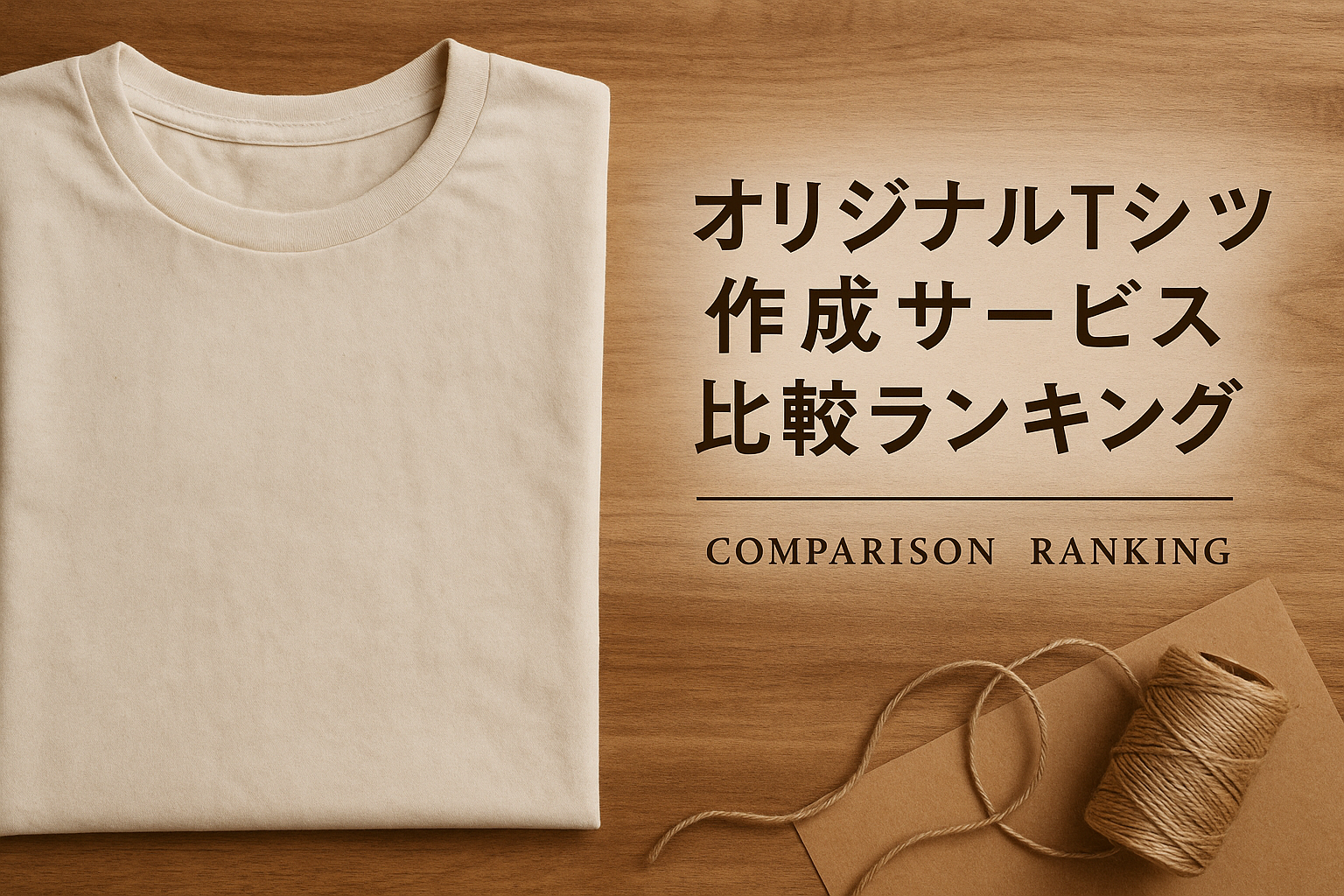 オリジナルTシャツ作成サービス比較ランキング|品質と自由度で選ぶならUp-Tが最有力