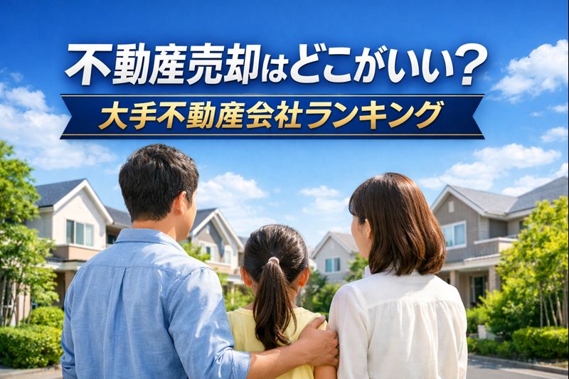 不動産売却はどこがいい?大手不動産会社ランキング|実績・信頼度1位は三井のリハウス