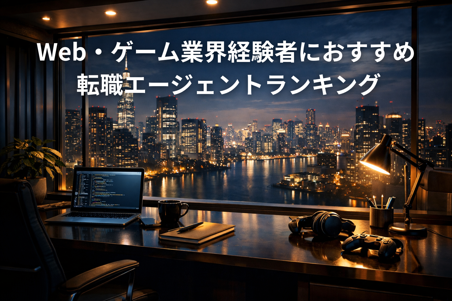 Web・ゲーム業界経験者におすすめの転職エージェントランキング|年収アップを狙うなら