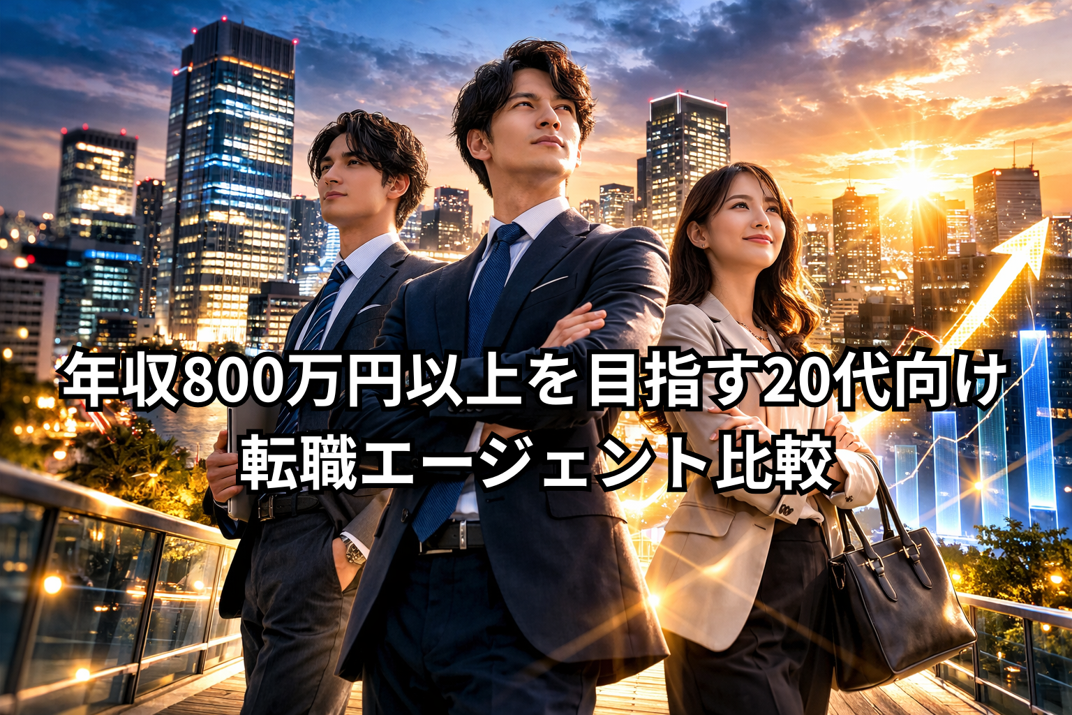 年収800万円以上を目指す20代向け転職エージェント比較|本気のキャリアアップ支援ランキング