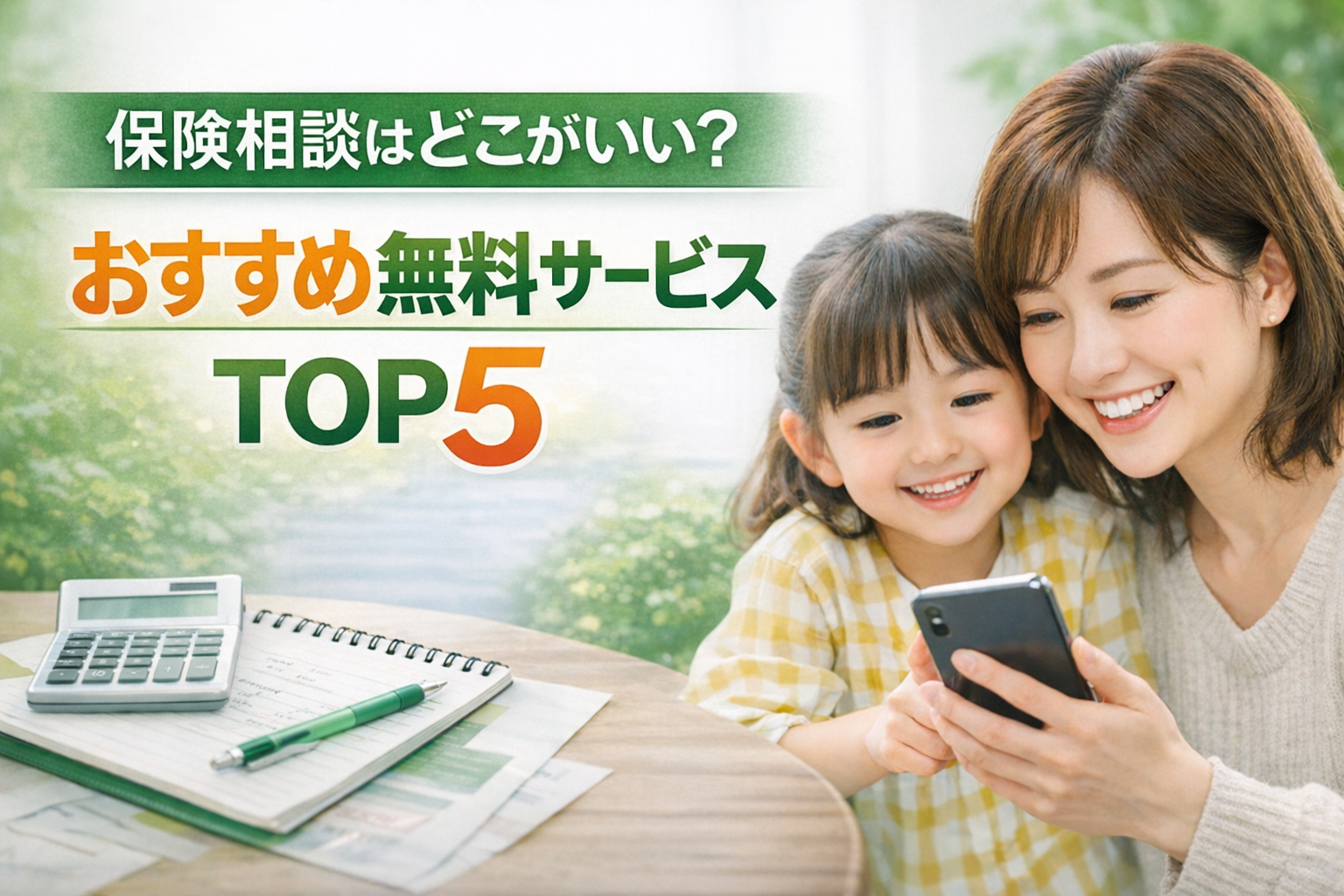 保険相談はどこがいい?おすすめ無料サービスランキング5選|損しない見直し方法