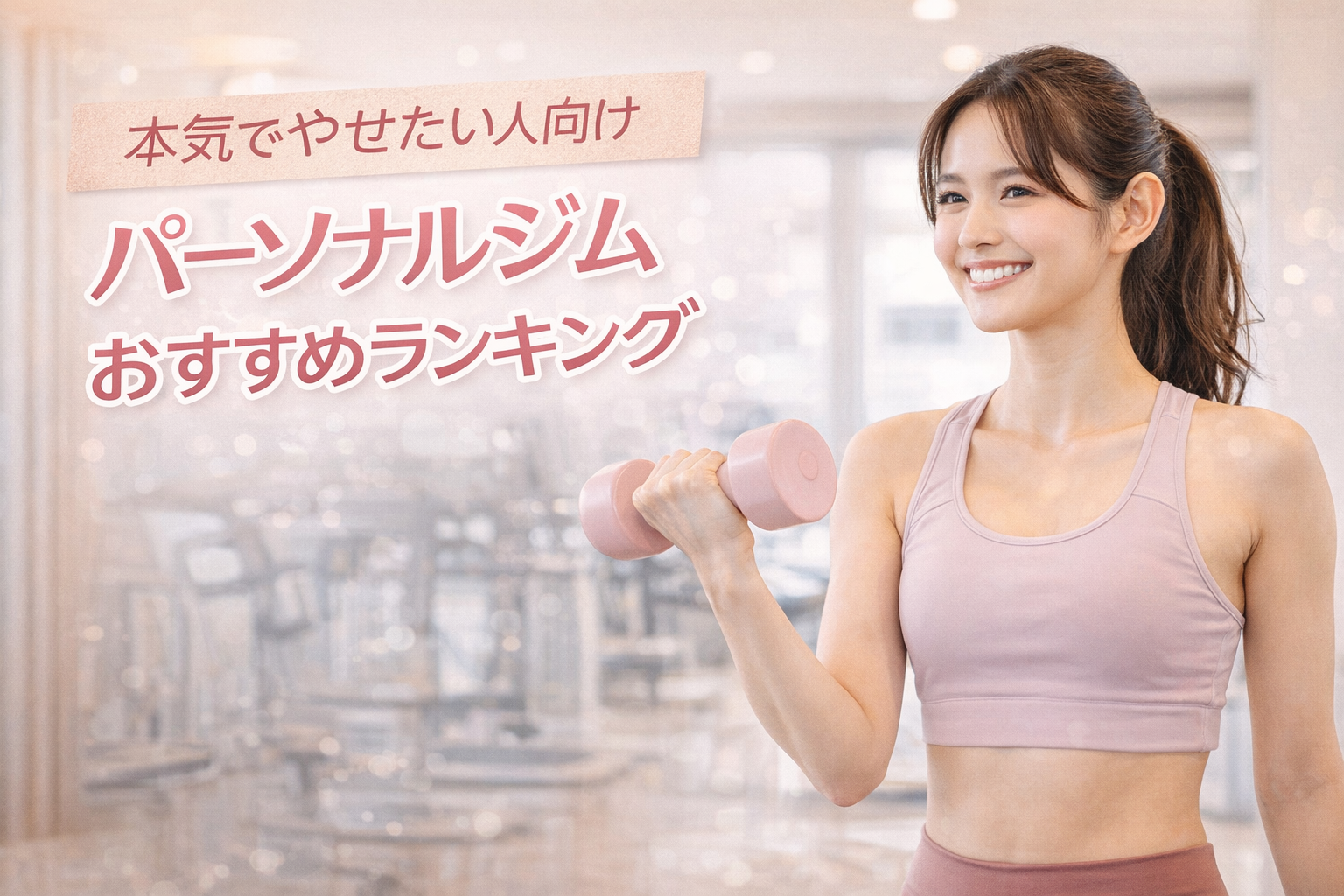 本気で痩せたい人向けパーソナルジムおすすめランキング｜初心者でも通いやすい5社を比較